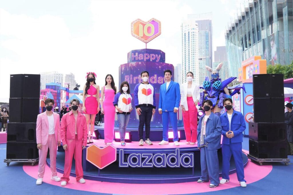 ฉลองครบรอบ 10 ปี Lazada World
