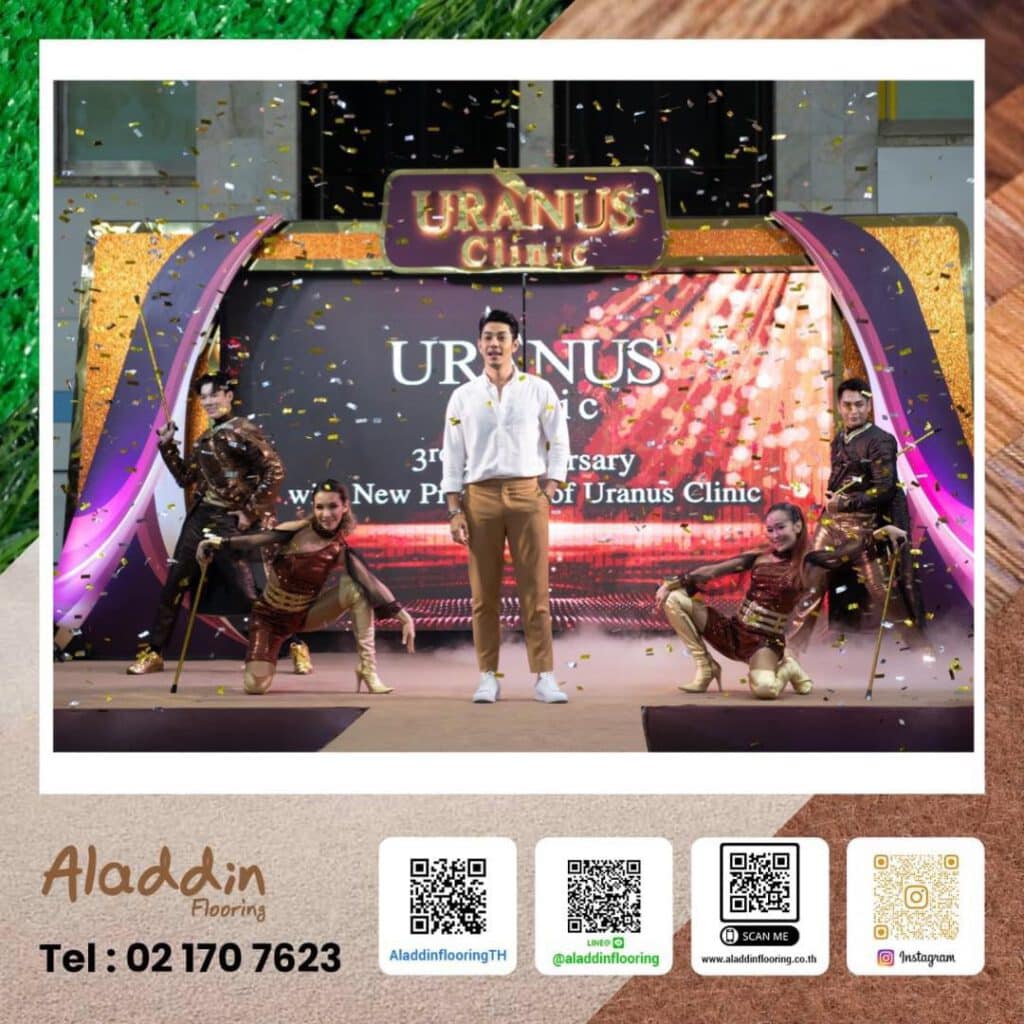 3rd Anniversary with New Presenter of Uranus Clinic